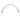 E-Z-GO OEM tailgate cable assembly for mid-size golf carts, replacement part, with metal cable and attachment hooks