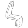 E-Z-GO OEM 602145 tensioner bracket weldment for golf carts, showing a high-quality replacement tensioner bracket in metal finish.