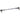 E-Z-GO OEM Tie Rod Assembly 70904G04 for ST350 and ST480 Sport Golf Carts, premium replacement part with metal linkage and bushings.