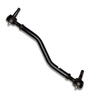 E-Z-GO OEM tie rod tow bar for golf carts, high-quality replacement part, showing the sturdy metal component with mounting points.