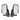 E-Z-GO OEM PF11533 Side Mirror Kit LED Turn Signals for Golf Carts 12V 48V Dual Mirrors - Rainier Parts
