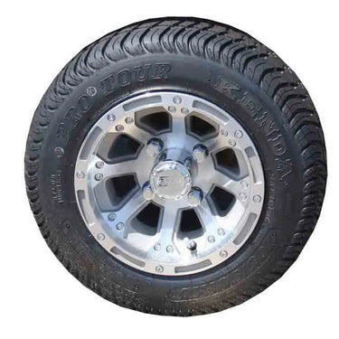 E-Z-GO OEM 623906 Mag Wheel Assembly Direct Fit For Golf Carts RDL Pro Tour - Rainier Parts