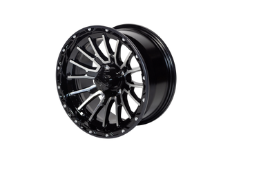 E-Z-GO 695907 SPDR Wheel 14x7 Black OEM for Golf Carts - Rainier Parts