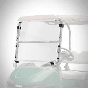 OEM E-Z-GO Split Windshield Kit 10020145 For Golf Carts Weather Protection Durable Easy Install - Rainier Parts