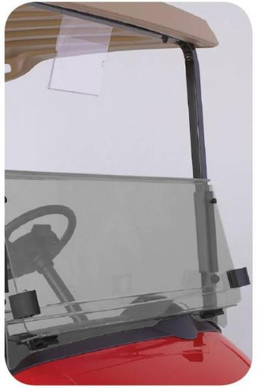 E-Z-GO 608767 Split Tint RXV Stand Windshield - Premium Golf Cart Accessory - Rainier Parts