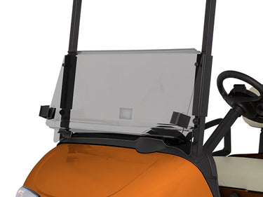 EZGO RXV OEM Windshield 609101 Tinted Split Gasketed Weather Shield for Golf Carts - Rainier Parts