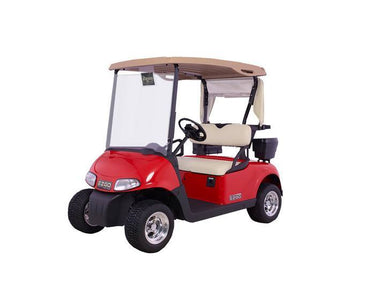 EZ-GO RXV OEM Clear Flat Windshield 611731 For Golf Carts Crystal Clear Weather Shield - Rainier Parts