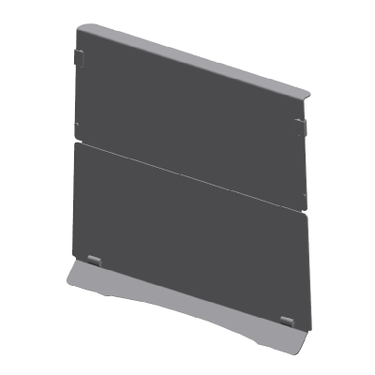 E-Z-GO OEM Split Clear Windshield Kit 30/70 S4 71966G05 For Golf Carts All Weather Protection - Rainier Parts