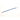 E-Z-GO 6AWG blue wire assembly for golf carts, durable electrical component, 261mm length, OEM 602930 wiring part