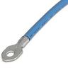 E-Z-GO OEM 607057 6 AWG blue wire assembly for RXV electric golf carts, 325mm length, essential replacement part.