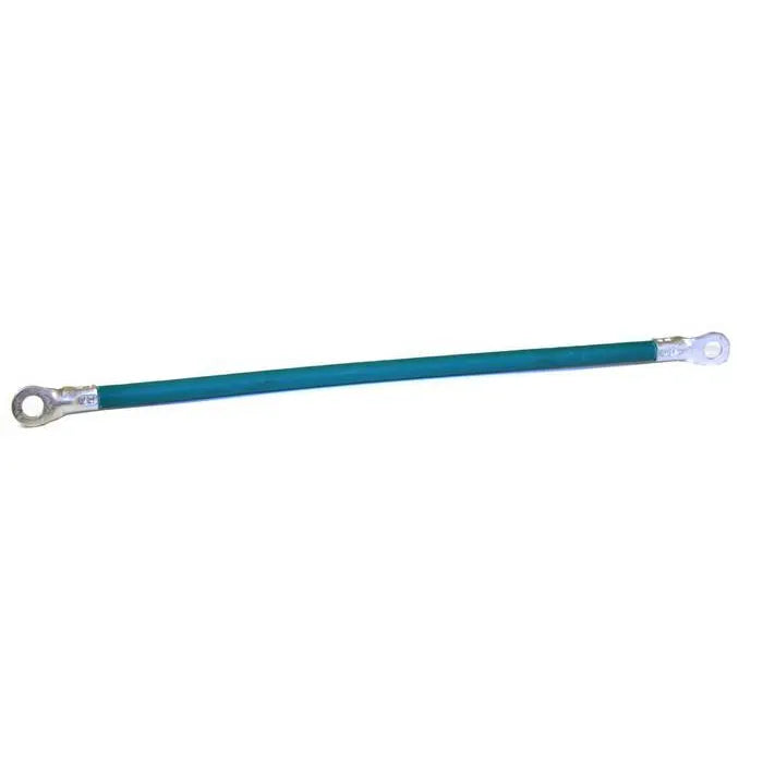 E-Z-GO OEM 4AWG Wire Assembly 11.5in Green High-Current EV Wiring for Golf Carts 607591