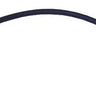 E-Z-GO 6 AWG blue insulated wire assembly for golf carts, 380mm length, high-quality electrical power lead.