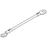 E-Z-GO 645209 #6 GA Wire Assembly with 3/8" Battery Terminal for Electric Vehicles, enhancing connectivity and performance for E-Z-GO models.