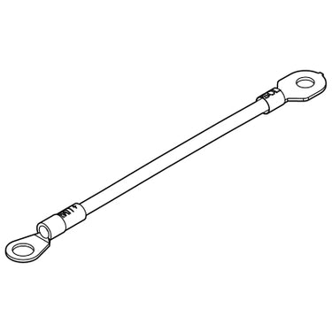 E-Z-GO 645209 #6 GA Wire Assembly with 3/8" Battery Terminal for Electric Vehicles, enhancing connectivity and performance for E-Z-GO models.