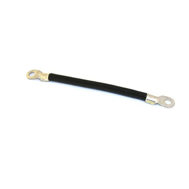 OEM E-Z-GO 4 Gauge Wire Assembly 6 Inch Black For Golf Carts 25971G18 High Conductivity Lead Cable Replacement - Rainier Parts