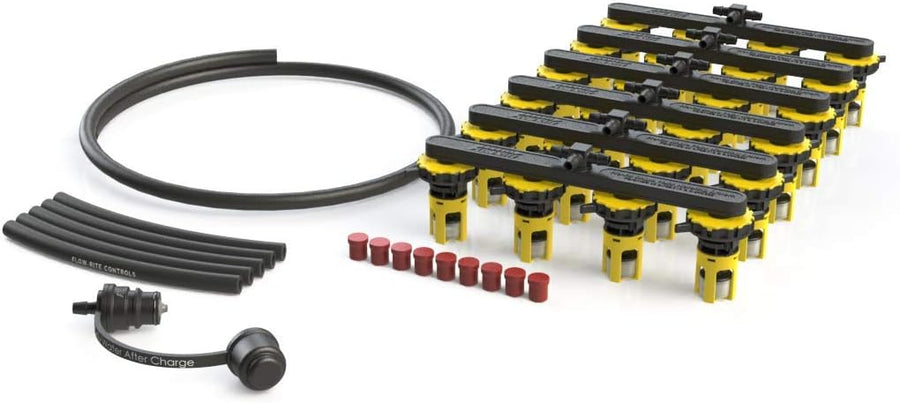 Flow-Rite BG-U48V-5G battery kit coupler for 48V systems, connects six 8V batteries to optimize efficiency and longevity.