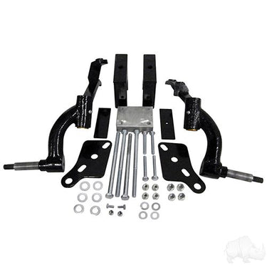 Red Hawk Club Car DS Lift Kit 6 Inch Drop Spindle Upgrade For 2003.5 To 2009 Ground Clearance - Rainier Parts
