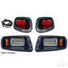 LED Adjustable Light Kit LGT-301L OEM for EZGO TXT Golf Carts Red Hawk, 12-48V Plug and Play - Rainier Parts