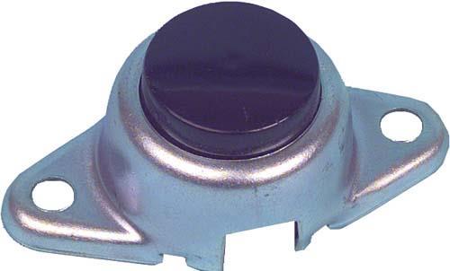 Nivel N2433 panel mount horn button for EZGO golf carts, durable replacement part with a simple, round horn button design.