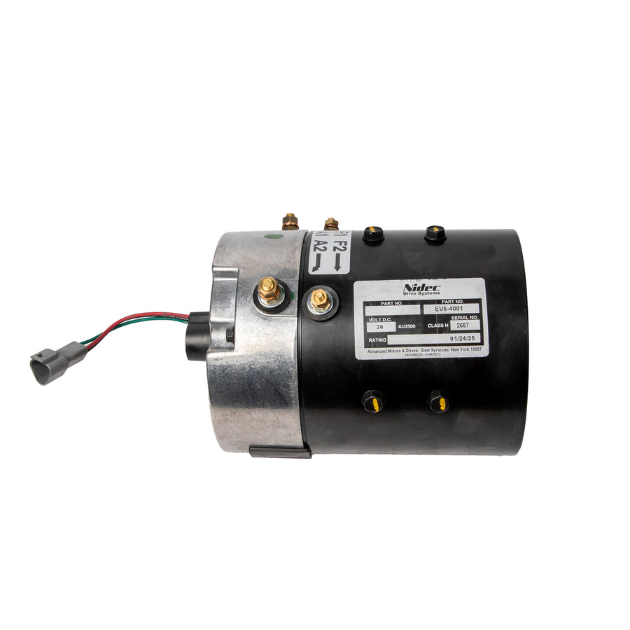 Nivel 36V AMD Speed Motor for E-Z-GO golf carts, model N3267, with robust design for efficient golf cart motor performance.