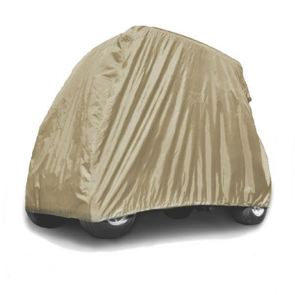 Nivel N21-002 54-inch red dot golf cart storage cover, durable weather-resistant cover for top golf carts.
