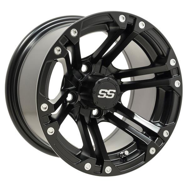Nivel GTW Specter 12x7 matte black truck wheel with lightweight performance and durable construction.