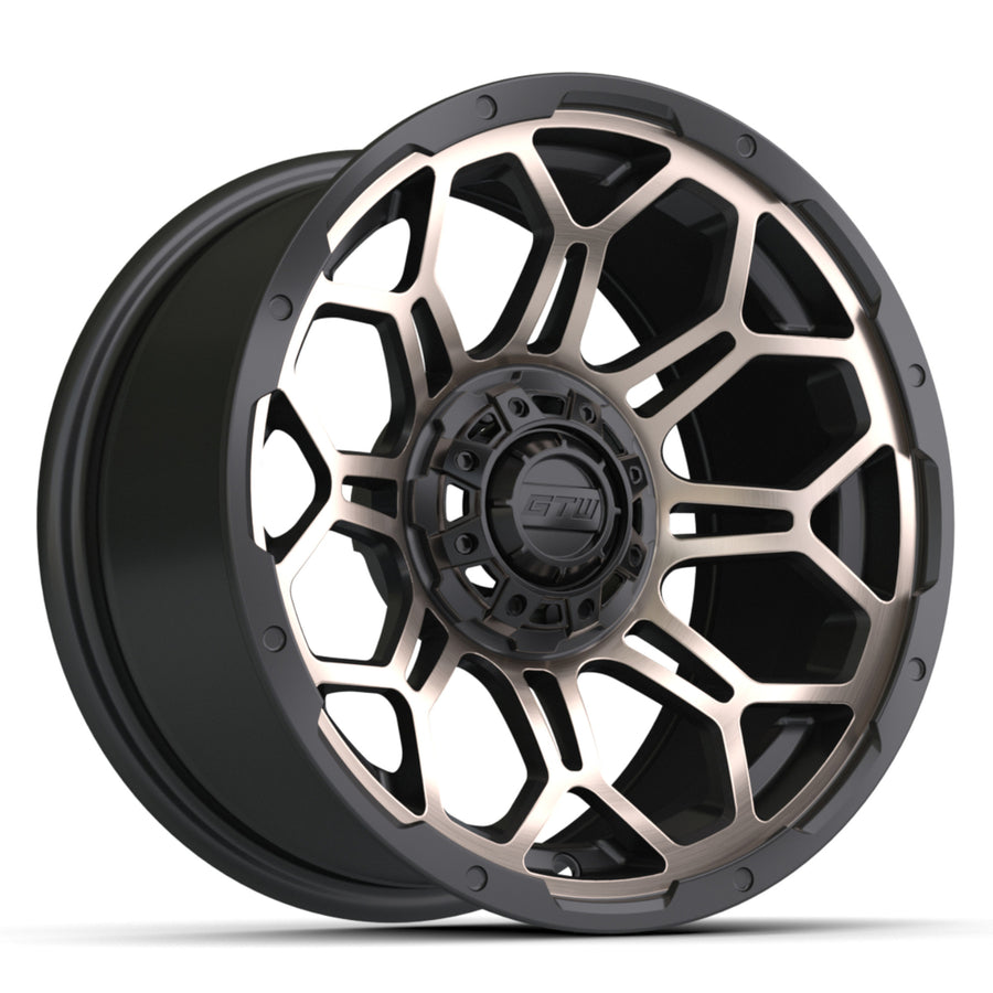 Nivel N19-224 GTW Bravo 14-inch matte bronze wheel for performance cars, featuring a sleek, premium finish and modern design.