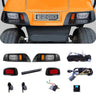 EZ-GO TXT PRE2013 LED Deluxe Light Kit 12-48 Volt showcasing bright LED headlights for enhanced visibility and safety.
