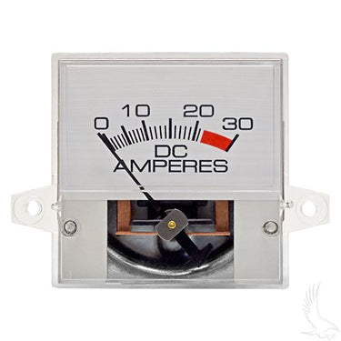 Red Hawk OEM CGR-063 Ammeter 30A for EZGO PowerWise Chargers 1994+ for Golf Carts - Rainier Parts
