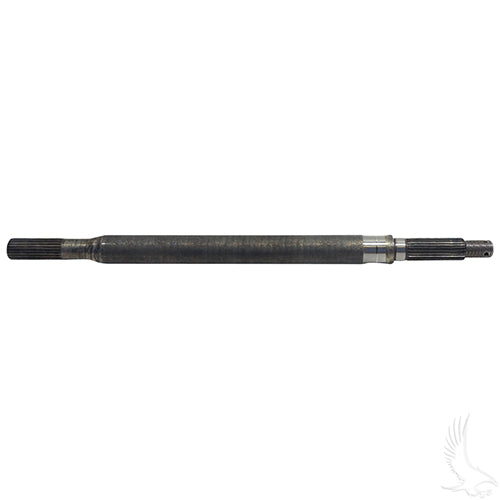 Red Hawk AXL-1003 rear passenger side axle for EZ-GO RXV electric golf carts, suitable for models from 2008 onward.