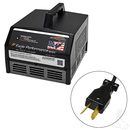 Red Hawk CGR-314 Battery Charger 36V-48V Auto Range 15A for EV Builders Eagle Performance Series