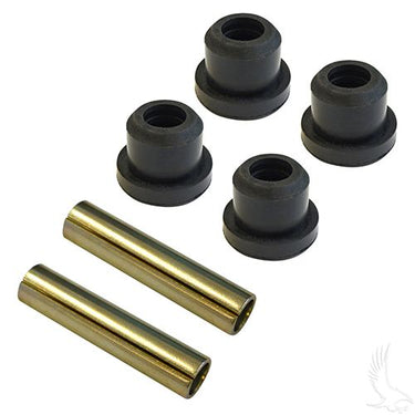 Red Hawk EZ-GO TXT leaf spring bushing kit, OEM SPN-0032, bolt-on golf cart suspension part, includes bushings for smooth ride