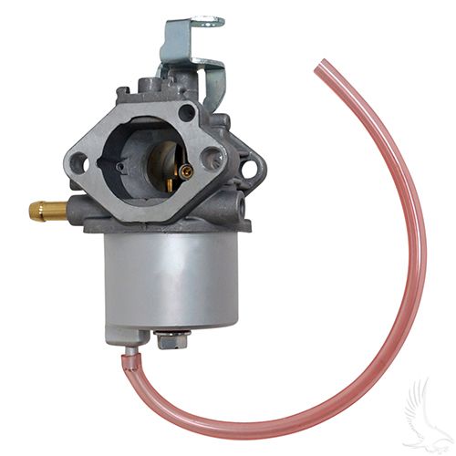 Redhawk Carburetor CARB010A for Club Car FE290 golf cart, high-performance replacement part with metal components and fuel inlet.
