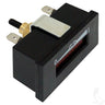 Red Hawk CGR109 48V horizontal digital charge meter for accurate battery monitoring in EVs and renewable energy systems.