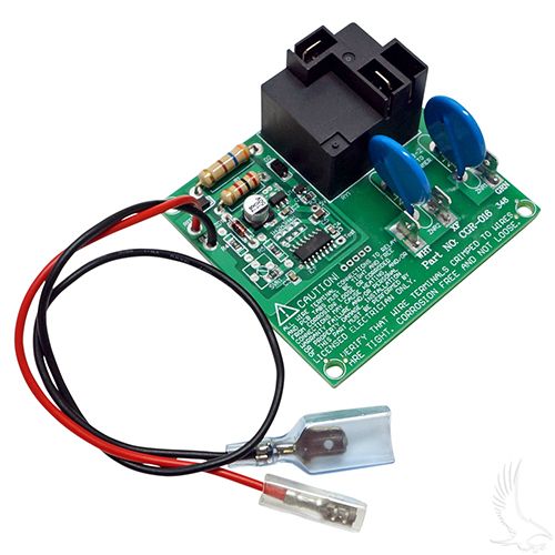 Red Hawk CGR-016 Charger Board for EZ-GO PowerWise 94 Plus 2nd Gen Golf Carts With Input Control