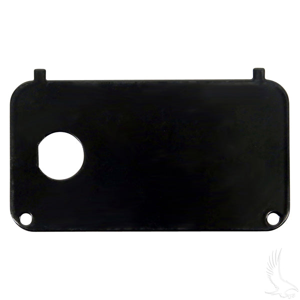 Redhawk KEY01 console plate and key switch upgrade for EZGO TXT and Medalist golf carts, featuring durable control system components.