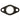 Red Hawk OEM MUF-0011 Exhaust Gasket For Golf Carts EZ Go TXT Medalist 4 Cycle Gas - Rainier Parts