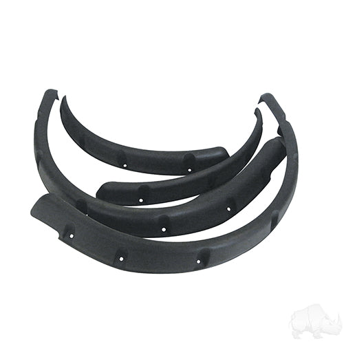Red Hawk OEM Fender Flare Set ACC-FF16 RHOX For EZGO RXV 2008-2015 Pack Of 4 Golf Carts