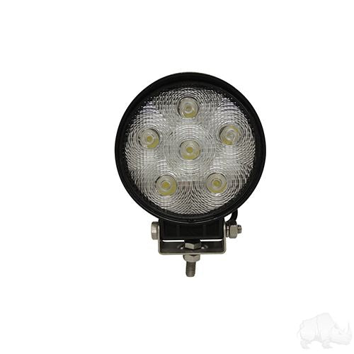 Red Hawk LGT708L high performance LED floodlight 1350 lumens, 18W, compact design for residential and commercial use.