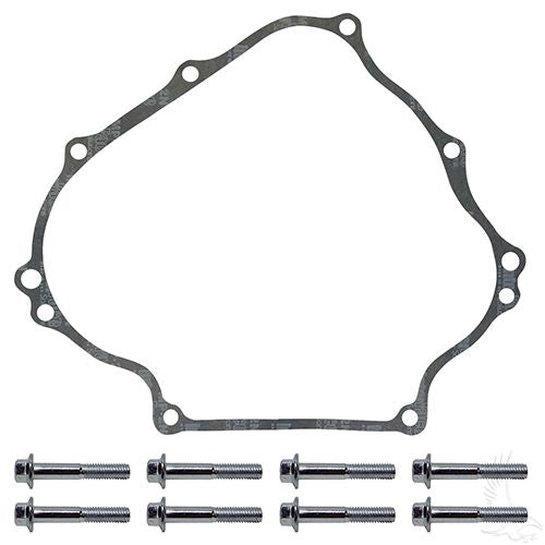Red Hawk crankcase gasket for EZ-GO RXV and Kawasaki 2008+ golf carts, durable engine replacement part.