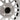 Red Hawk RX281 Golf Cart Wheel 14x7 ET25 White Gloss Black Accent Premium Durability for Golf Enthusiasts - Rainier Parts