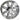 Red Hawk RX275 Chrome Wheel 14x7 ET25 For Golf Cart Enthusiasts Premium Shine And Balanced Handling - Rainier Parts