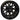 Red Hawk RHOX RX284 Wheel Gloss Black 12x6 ET10 Premium Alloy for Golf Cart Owners and Enthusiasts - Rainier Parts