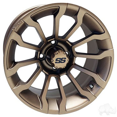 Red Hawk RHOX RX402 Halcyon 14x7 Wheel Rim For Golf Cart Enthusiasts Premium Durability And Precise Handling - Rainier Parts