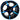 RHOX RX400 Wheel 14x7 ET25 Gloss Black Blue Accent For Golf Carts Red Hawk Premium Performance Upgrade - Rainier Parts