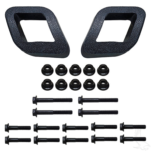 EZGO RXV Top Hardware Kit TOP-0045 OEM by Red Hawk for Golf Carts 2008 and Later Durable Mounting Kit - Rainier Parts