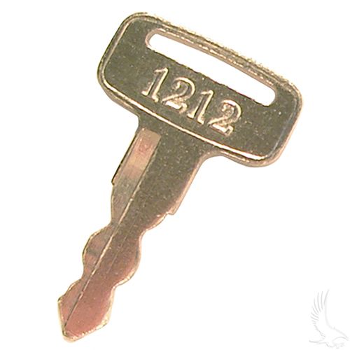 Redhawk Yamaha golf cart keys YM2, set of 20 spare keys for Drive2, G14, G22 models, with key blade and keyring visible.