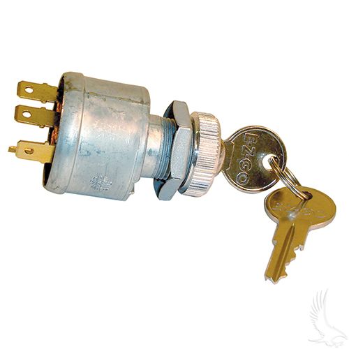 Red Hawk OEM KEY-60 Key Switch 4-Terminal EZ-Go Golf Carts Ignition Switch OEM Part