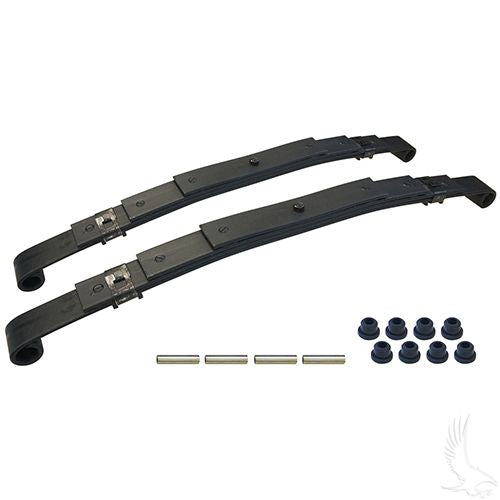 Red Hawk OEM SPN-2018 Rear 4 Leaf Heavy Duty Leaf Spring Kit For EZGO TXT Medalist Golf Carts - Rainier Parts