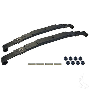 Red Hawk OEM SPN-2018 Rear 4 Leaf Heavy Duty Leaf Spring Kit For EZGO TXT Medalist Golf Carts - Rainier Parts